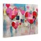 Stupell Industries Urban Hearts Painting Collage Canvas Wall Art Design by LSR Design Studio